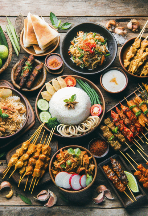 Makanan Indonesia yang Mendunia dan Menggugah Selera