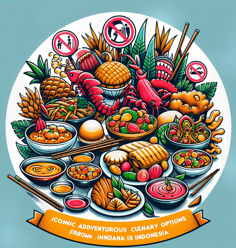 Makanan Aneh di Indonesia yang Wajib Dicoba Penggemar Petualangan Kuliner