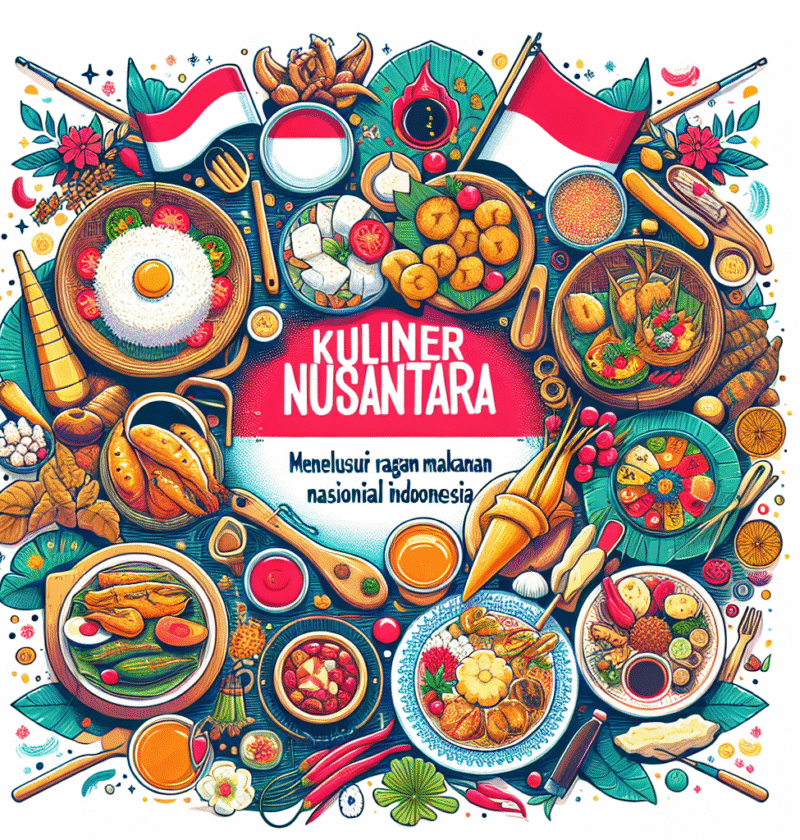 Kuliner Nusantara: Menelusuri Ragam Makanan Nasional Indonesia yang