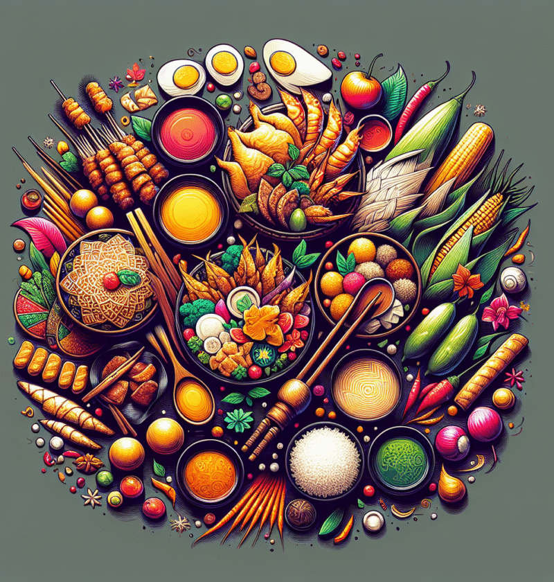 Keunikan Poster Makanan Tradisional Indonesia dalam Memikat Hati Pecinta