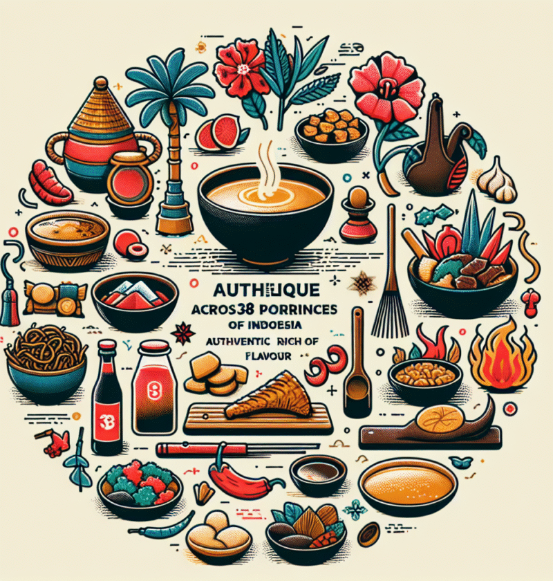 Kuliner Autentik Nusantara: Menjelajahi Keunikan Cita Rasa 38 Provinsi di