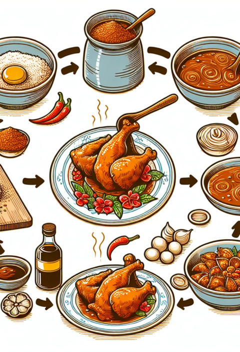 Resep Ayam Kecap Pedas Manis: Lezat dan Mudah Dibuat di Rumah